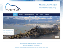 Tablet Screenshot of meteogib.com